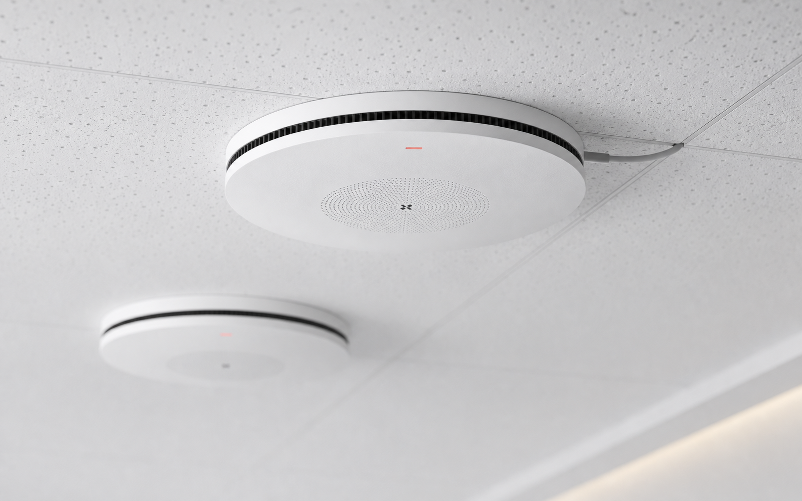 SkyCeil C30 ceiling-mounted audio system render